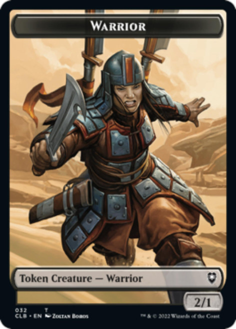 Commander Legends: Battle for Baldur's Gate - Warrior / Inkling Token