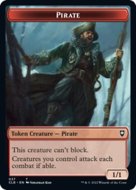 Commander Legends: Battle for Baldur's Gate - Goblin / Pirate Token