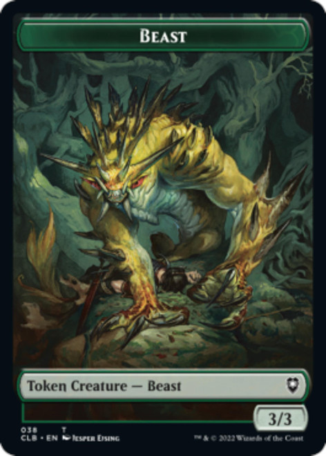 Commander Legends: Battle for Baldur's Gate - Beast / Satyr Token