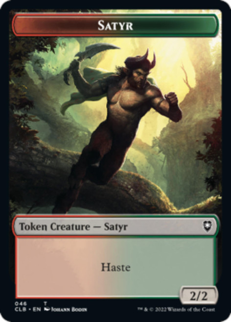 Commander Legends: Battle for Baldur's Gate - Beast / Satyr Token