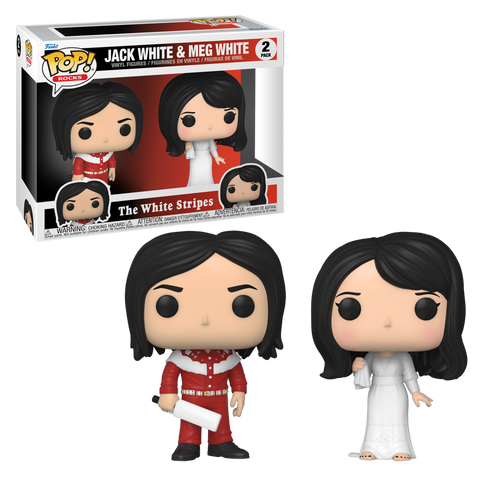 POP! Rocks - The White Stripes: Jack White & Meg White 2-Pack