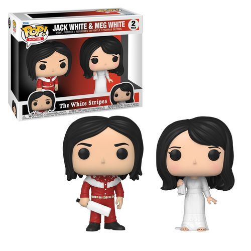 POP! Rocks - The White Stripes: Jack White & Meg White 2-Pack