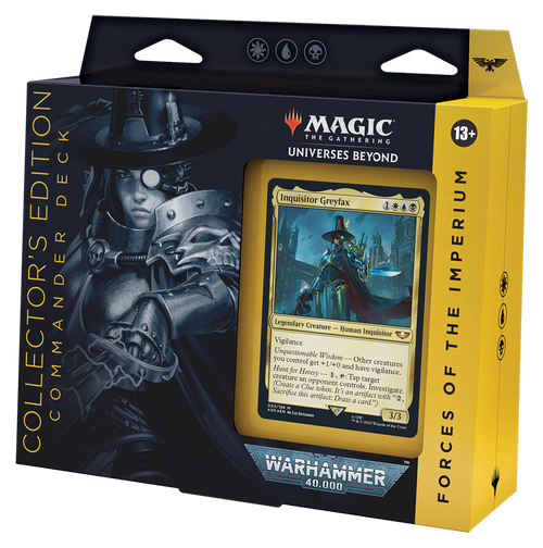 Universes Beyond: Warhammer 40,000 - Forces of the Imperium Collector's Edition Commander Deck