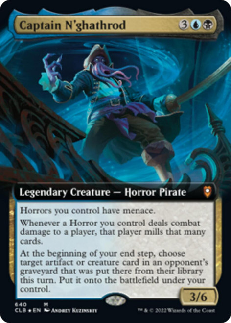 Captain N'ghathrod (Extended Art foil)