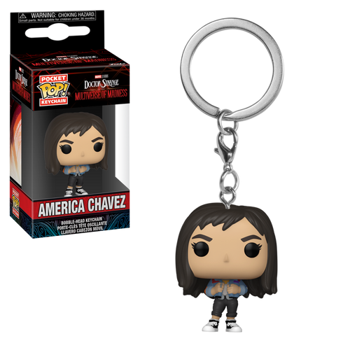 Pocket POP! Keychain: Doctor Strange in the Multiverse of Madness - America Chavez