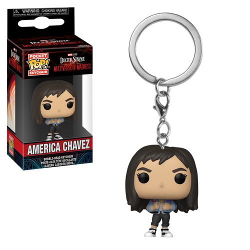 Pocket POP! Keychain: Doctor Strange in the Multiverse of Madness - America Chavez