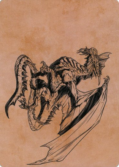 Ancient Silver Dragon Art Card (#47)