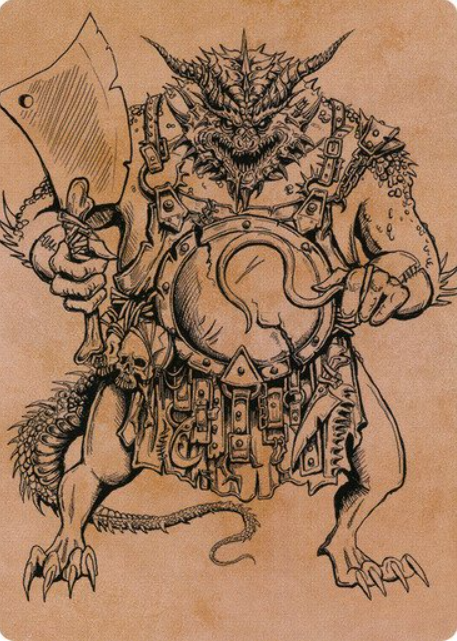 Thrakkus the Butcher Art Card (#77)