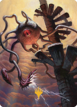 Death Kiss Art Card (#10) (Gold Signature)