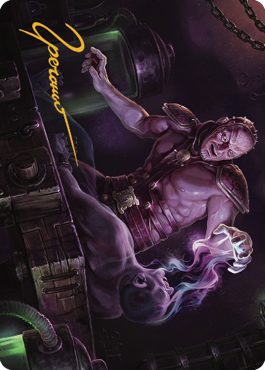 Jon Irenicus, Shattered One Art Card (#37) (Gold Signature)