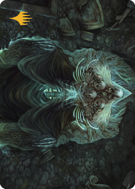 Myrkul, Lord of Bones Art Card (#39) (Gold Signature)