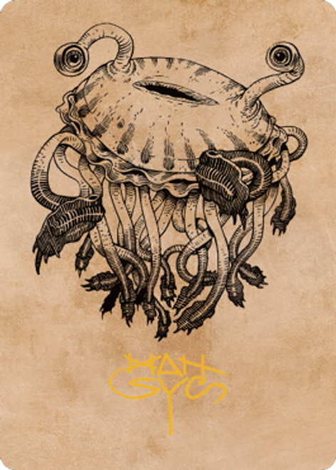 Gluntch, the Bestower Art Card (#65) (Gold Signature) | Commander Legends: Battle for Baldur's Gate