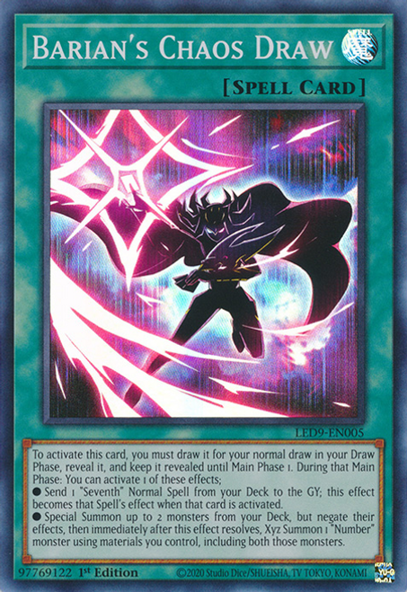 LED9-EN005 Barian's Chaos Draw