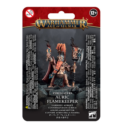 Warhammer Age of Sigmar - Fyreslayers: Auric Flamekeeper