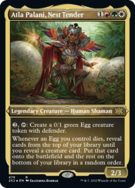 Atla Palani, Nest Tender (Etched Foil)