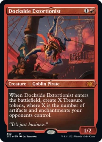 Dockside Extortionist (Etched Foil)