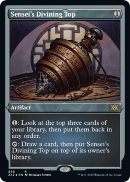 Sensei's Divining Top (Etched Foil)