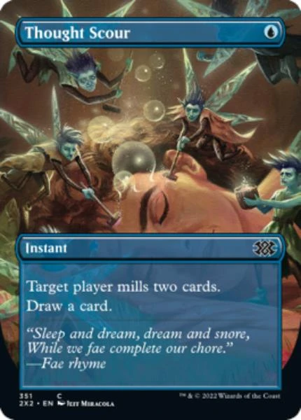 Thought Scour (Borderless Art)
