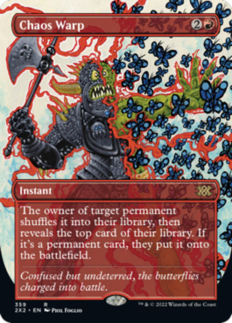 Chaos Warp (Borderless Art)