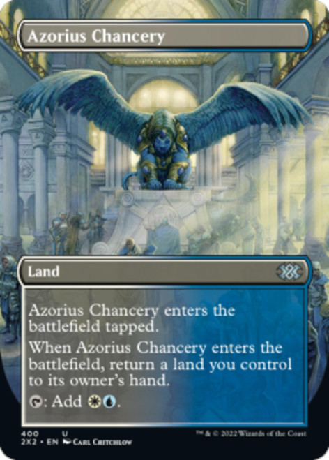 Azorius Chancery (Borderless Art)