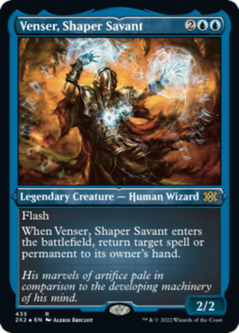 Venser, Shaper Savant (Etched Foil)