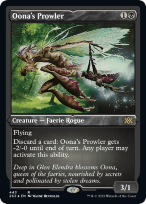 Oona's Prowler (Etched Foil) | Double Masters 2022