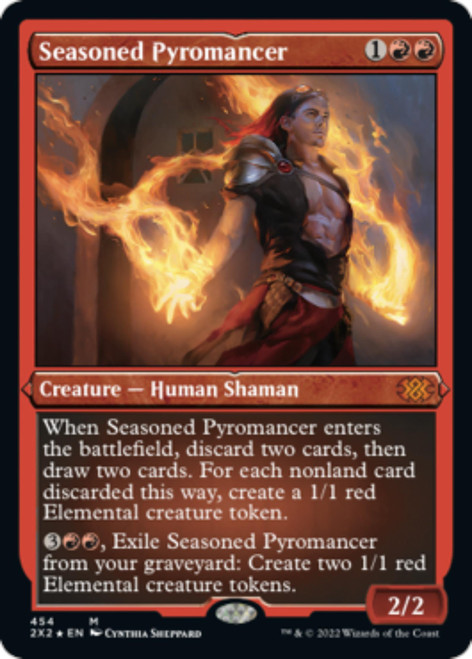 Seasoned Pyromancer (Etched Foil) | Double Masters 2022