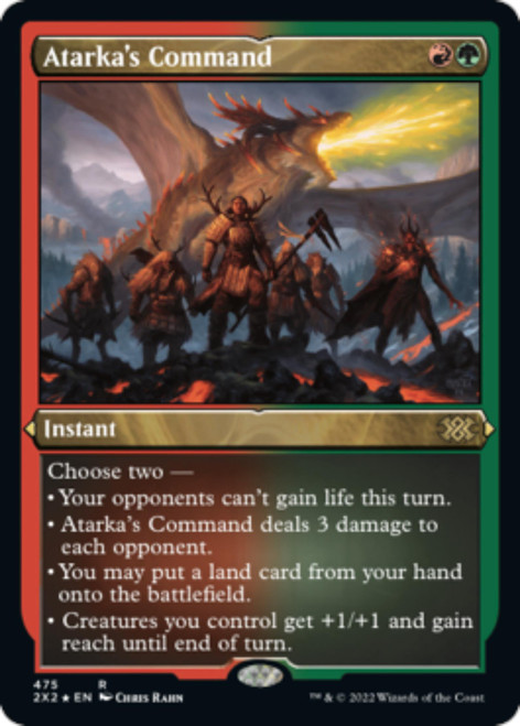 Atarka's Command (Etched Foil)
