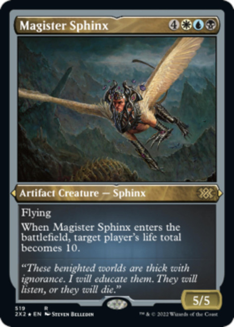 Magister Sphinx (Etched Foil) | Double Masters 2022