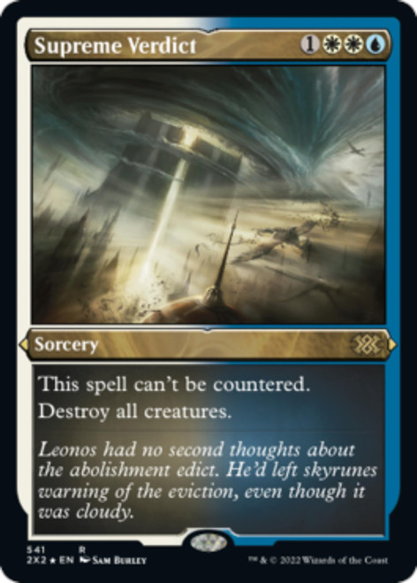 Supreme Verdict (Etched Foil)
