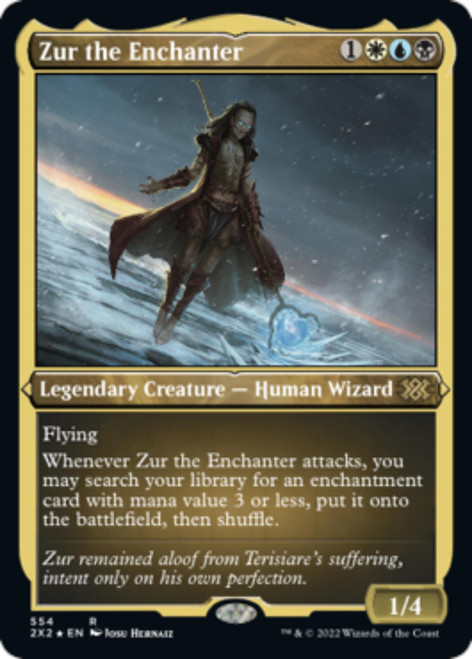 Zur the Enchanter (Etched Foil) | Double Masters 2022