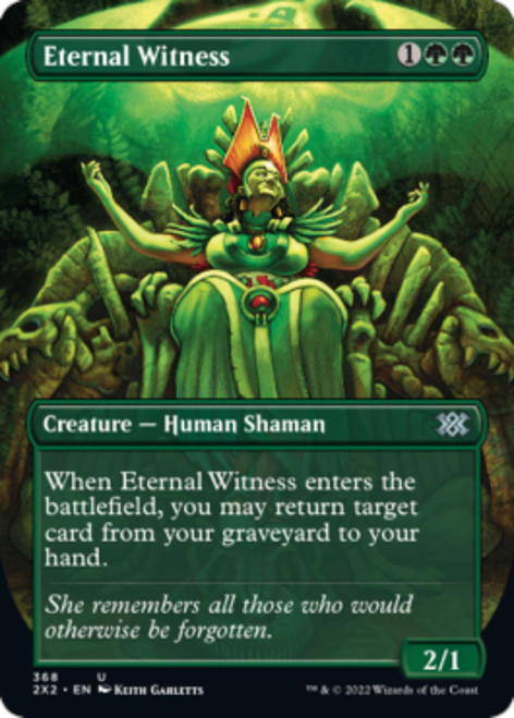 Eternal Witness (Borderless Art) | Double Masters 2022