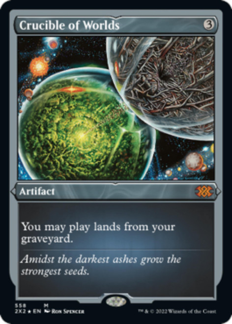 Crucible of Worlds (Etched Foil)