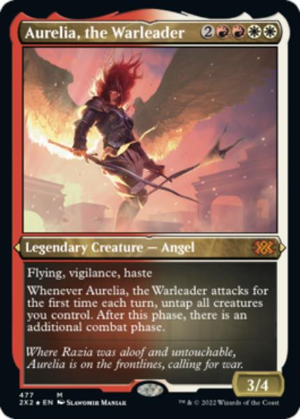 Aurelia, the Warleader (Etched Foil)