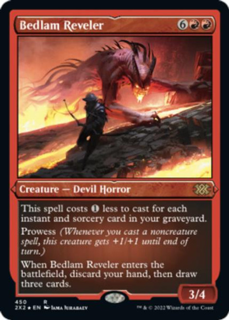 Bedlam Reveler (Etched Foil) | Double Masters 2022