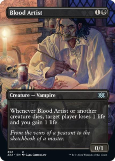 Blood Artist (Borderless Art)