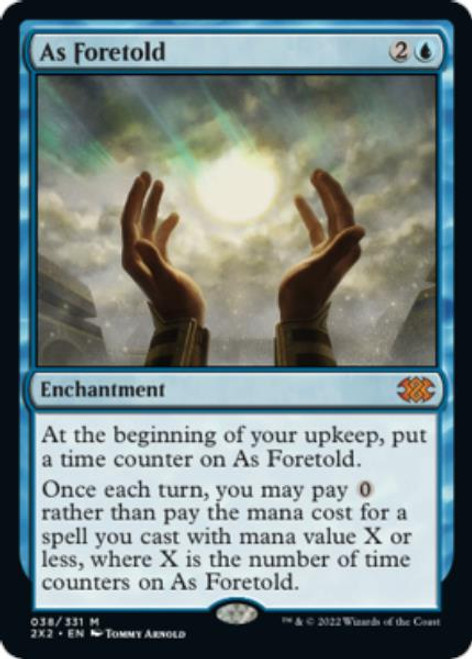 As Foretold (foil) | Double Masters 2022
