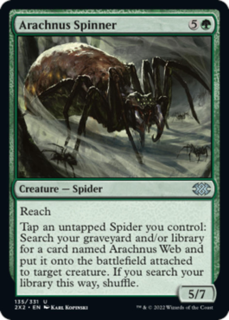 Arachnus Spinner (foil) | Double Masters 2022