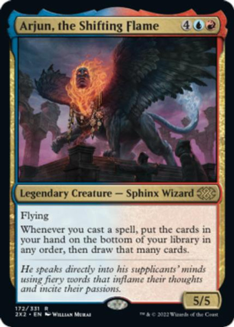Arjun, the Shifting Flame (foil) | Double Masters 2022