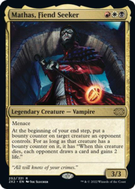 Mathas, Fiend Seeker (foil) | Double Masters 2022