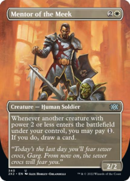 Mentor of the Meek (Borderless Art foil)