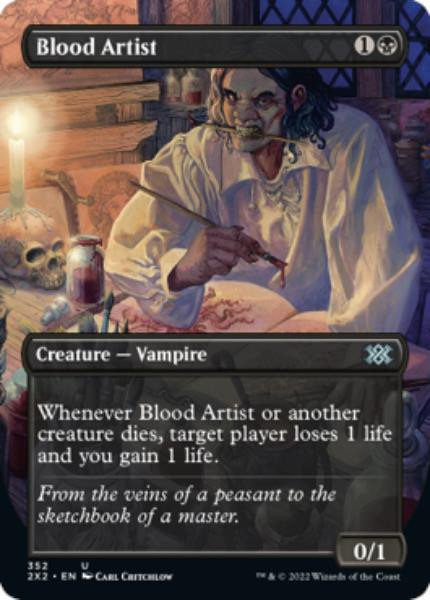 Blood Artist (Borderless Art foil)