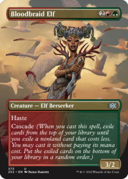 Bloodbraid Elf (Borderless Art foil)