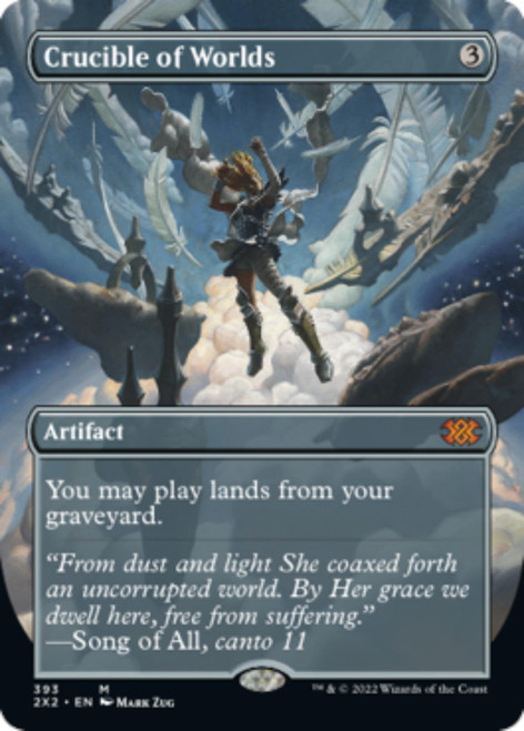 Crucible of Worlds (Borderless Art foil)