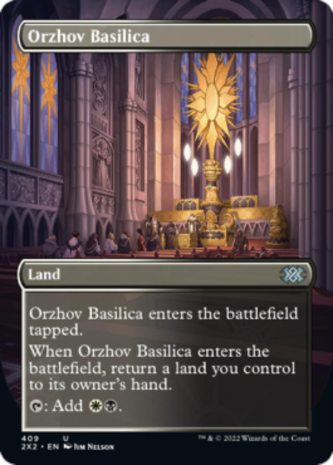 Orzhov Basilica (Borderless Art foil)