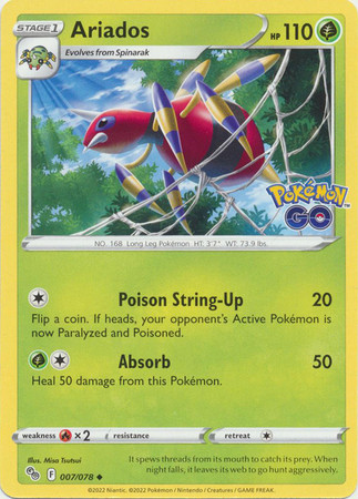 Pokemon GO 007/078 Ariados