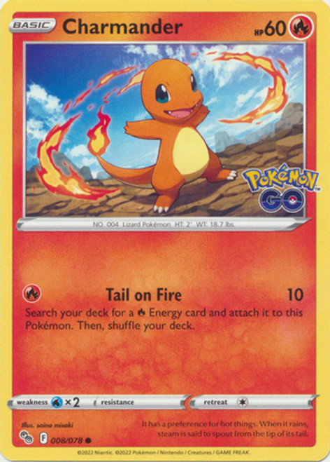 Pokemon GO 008/078 Charmander