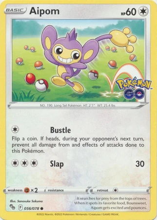 Pokemon GO 056/078 Aipom
