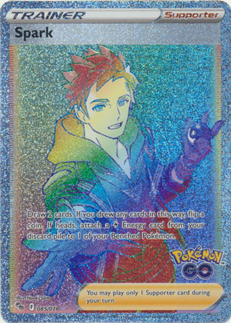 Pokemon GO 085/078 Spark (Rainbow Rare)