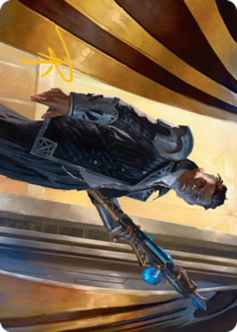 Backup Agent (#1) Art Card (Gold Signature)